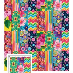 TRICOLINE DIGITAL – COLEÇÃO PATCHWORK COLORIDO
